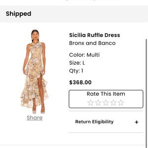 Bronx and banco dress.